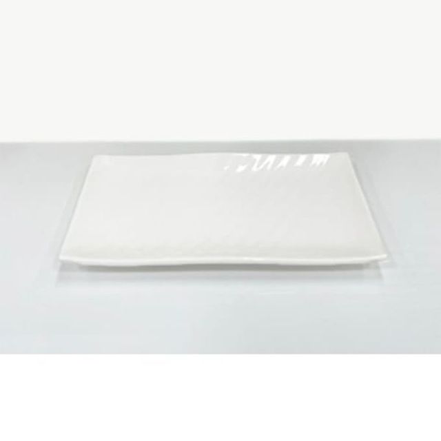 멜라민 직사각 접시 생선 계란말이 플레이팅 반찬 접시 중 35cm