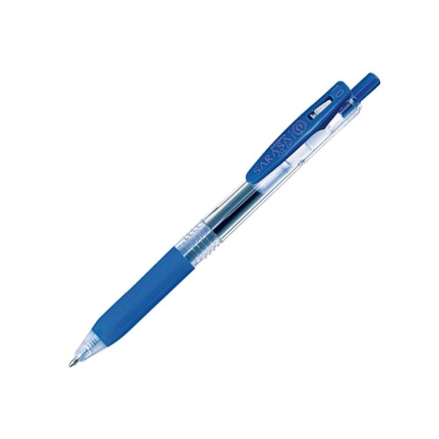 제브라 사라사클립펜 1.0mm 청색, 볼펜 10개입 다스