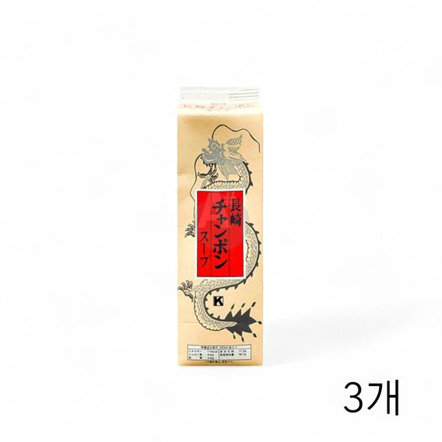 젠미 나가사끼짬뽕소스 1.8Kg X 3개 일본 라멘소스