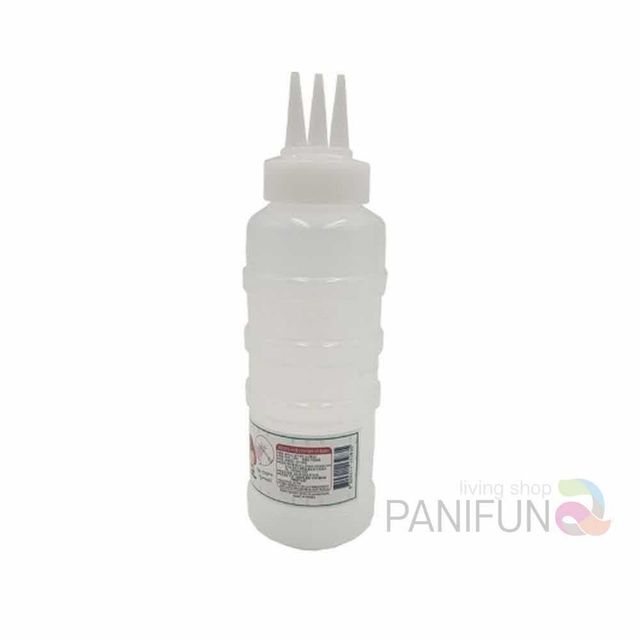 잘라쓰는 3구소스병 소300ml 플라스틱 시럽병 투명 용기