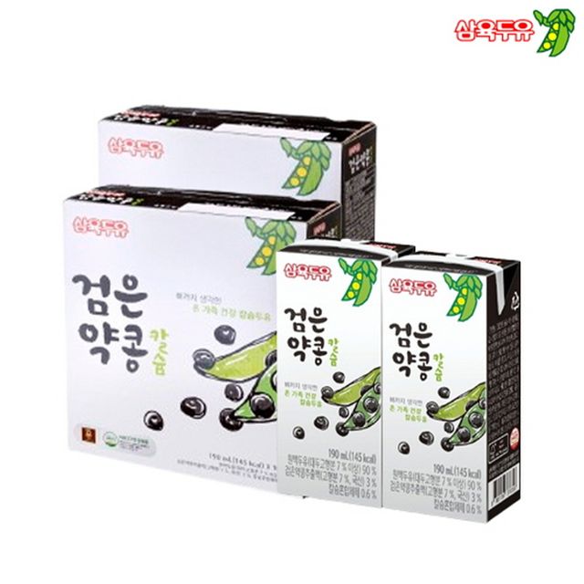 삼육두유 검은콩 약콩칼슘 190ml(145kcal) 32개입