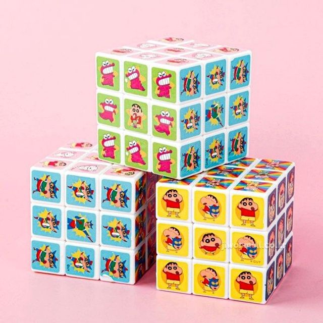 짱구는못말려 큐브 3X3 어린이장난감 두뇌게임 천재큐