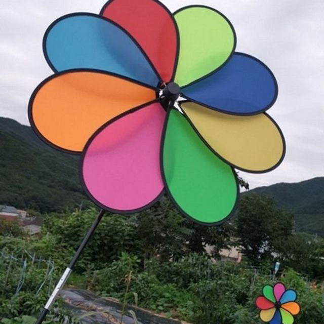 대형 정원용 원예용 마당 잔디밭 데코 바람개비