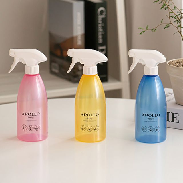 아폴로 베이직분무기 510ml, 미용실 다리미 화초용 분무기