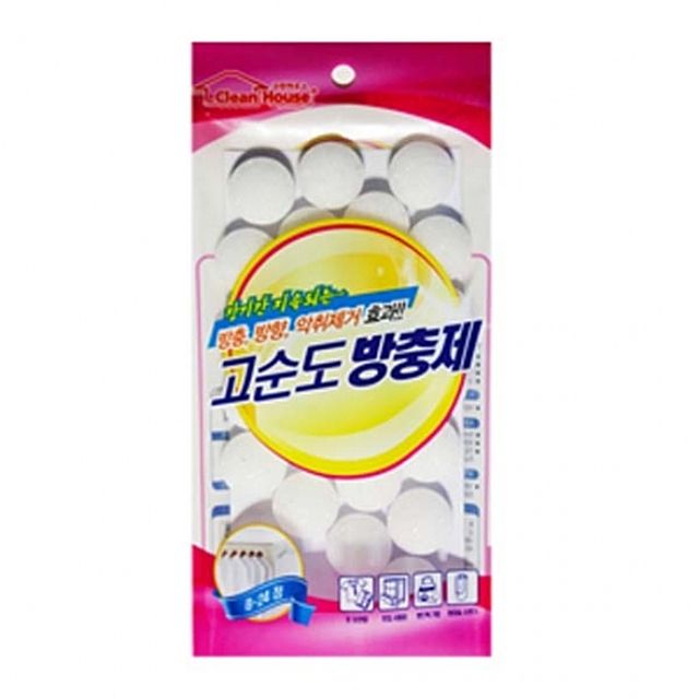 나프탈렌 B 24정 에어졸 타입 방충제 옷장 관리