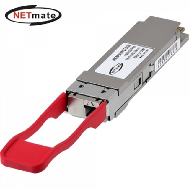 강원전자 넷메이트 100G 싱글모드 QSFP28 BiDi LR1 광 모듈 (TX1311nm/RX1291nm 20km) NM-SFS100GT1320