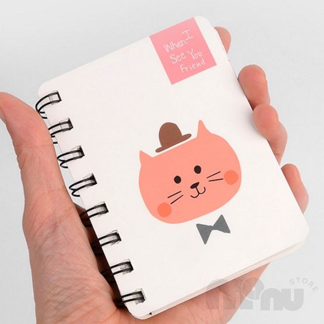 여행수첩 학생수첩 일러스트 포켓 메모 수첩