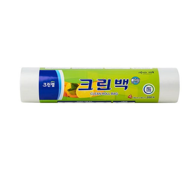 크린롤백30x40cm-200매 음식보관 식품용비닐 대형비닐백