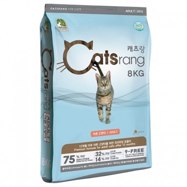 반려묘 헤어볼관리 고양이사료 8kg - 털 뭉침 예방 건강식품