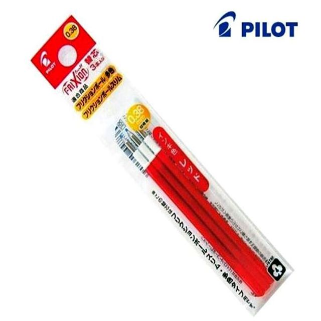 슬림리필 적 LFBTRF30UF PILOT 3R 3개입 프릭션볼펜잉