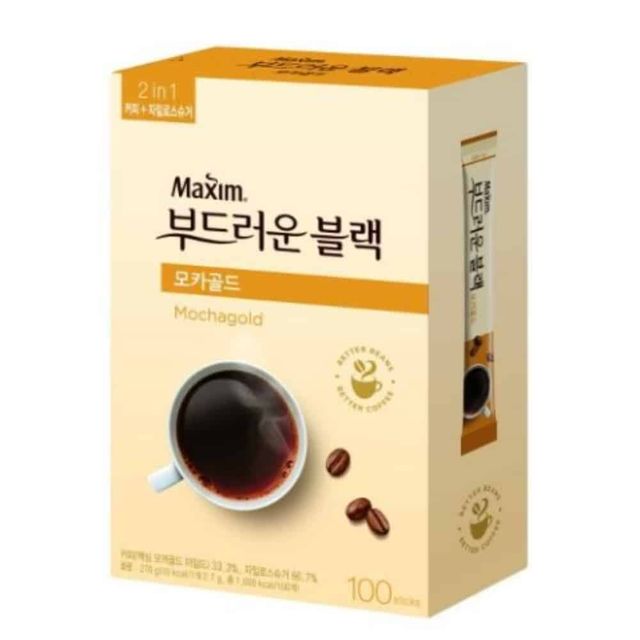 블랙 믹스 2.7gx100T 인스턴트커피 탕비실커피 공사장
