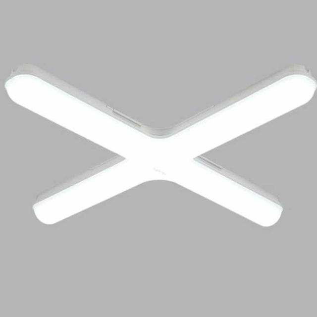 LED 십자 등기구 60W 주광색 형광등램프 일자형광등