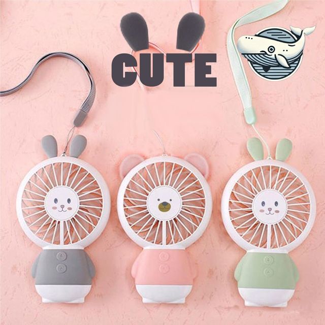 여름 필수 아이템 간편 핸디선풍기 LED