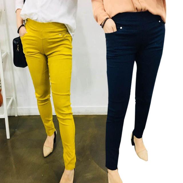 2019 봄신상 여성바지 5COLOR 블랙 화이트 베이지