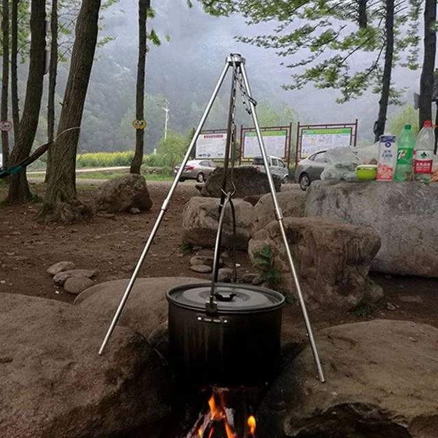 LW 3단 오븐 삼각대 캠핑 바베큐 화로대 더치오븐