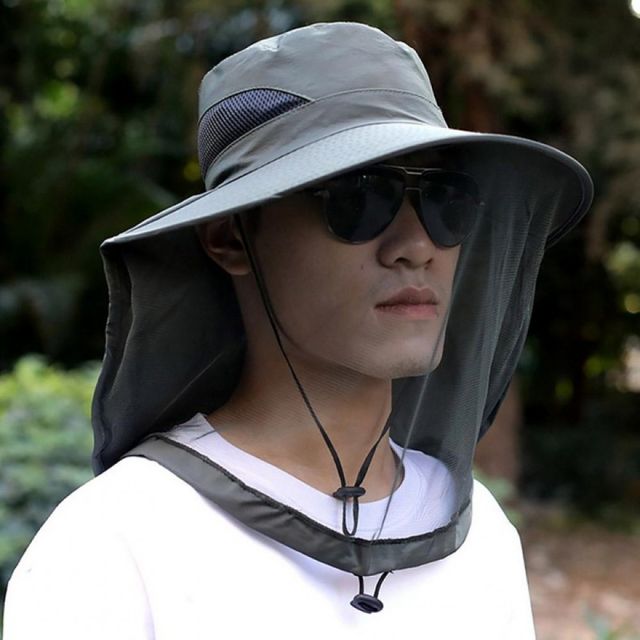 방충 낚시 모자 벙거지 햇빛