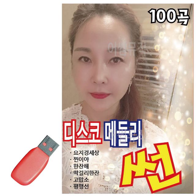 음악USB 김미선 논스톱 디스코 메들리 썬