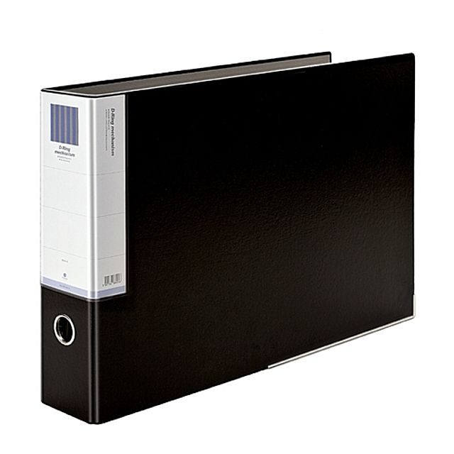 이코너웹 D링 바인더 A3 7cm 흑색 B849A-8 10개 세트 – 대용량 문서 보관 솔루션