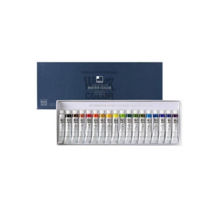 전문가용 수채화물감 18색 7.5mL 전문가용 40개입 전문가수채물감 전문가용수채물감 수채화물감세트