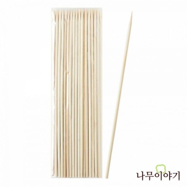 오뎅 꼬치 꽂이 우드 스틱 꼬치용 나무 막대기 조리 도구