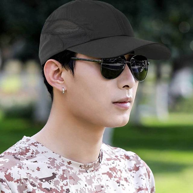스포츠모자 블랙 남자등산모자 등산모자