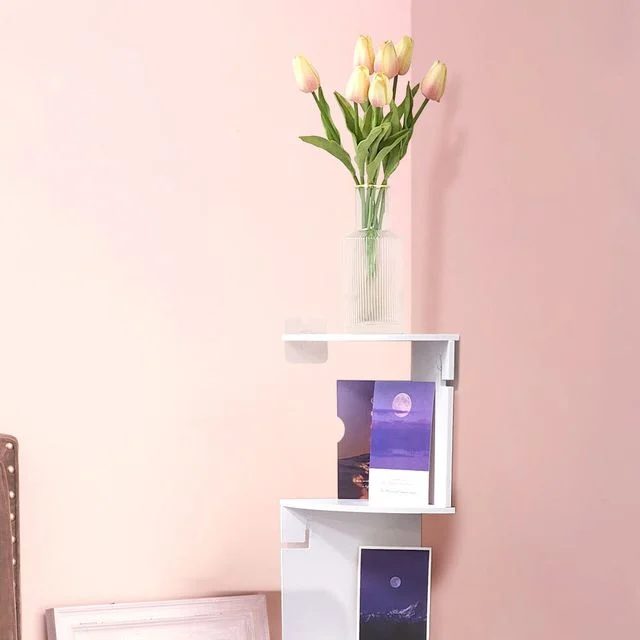 조립식 모서리 선반 후크 부착식