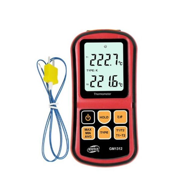 BENETECH 열전대 디지털 온도계 GM-1312