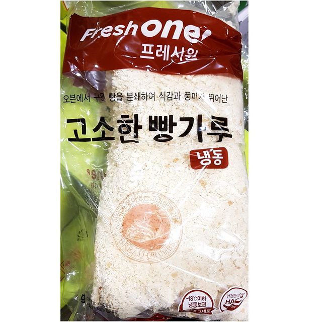 분식집 업소용 프레시원 FO 빵가루 2K 냉동보관