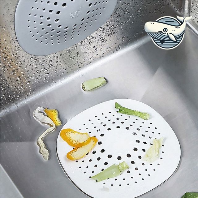 욕실 배수구 실리콘 커버 주방 씽크대 물막이