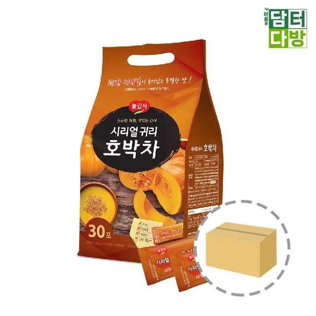 광야식품 시리얼귀리 호박차 30스틱 1BOX 건강 차 음료