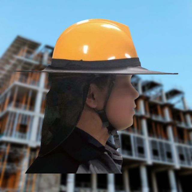 공사모 그늘이 메쉬망 자외선차단 목 얼굴 보호