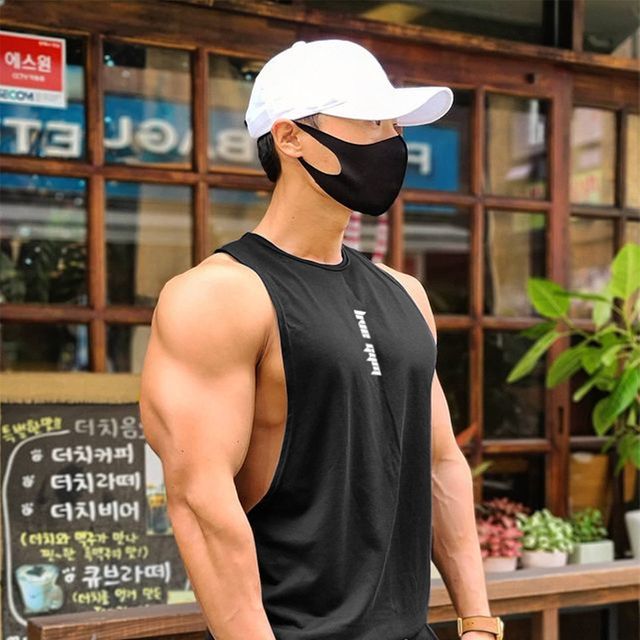클래식 헬스 런닝 나시