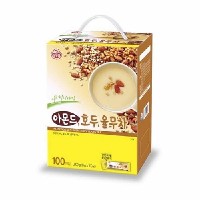 오뚜기 아몬드호두율무차 18g X 100T