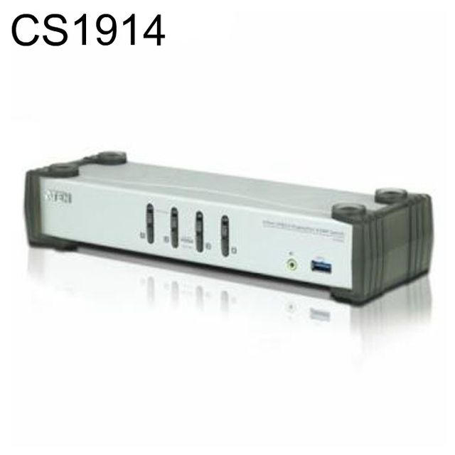 DP KVMP 스위치 CS1914 (4대1 USB 케이블포함)