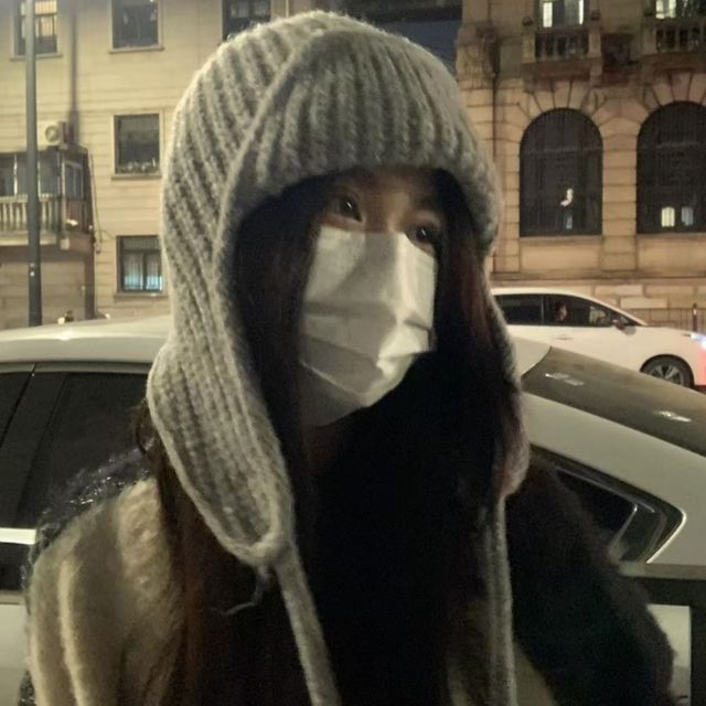5컬러 겨울감성 따뜻한 귀달이 니트비니 귀도리모자