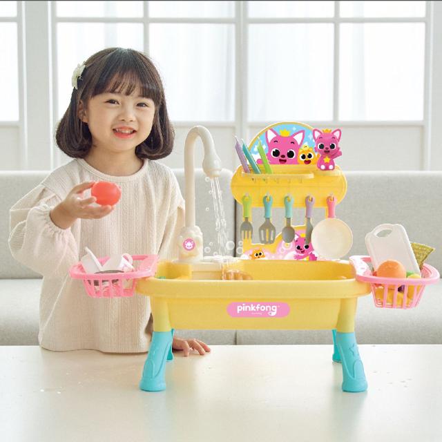 핑크퐁 설거지놀이 싱크대