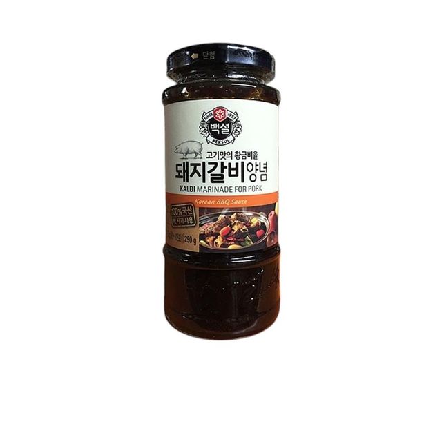 식자재 식재료 도매 돼지갈비양념 백설 290g x4개