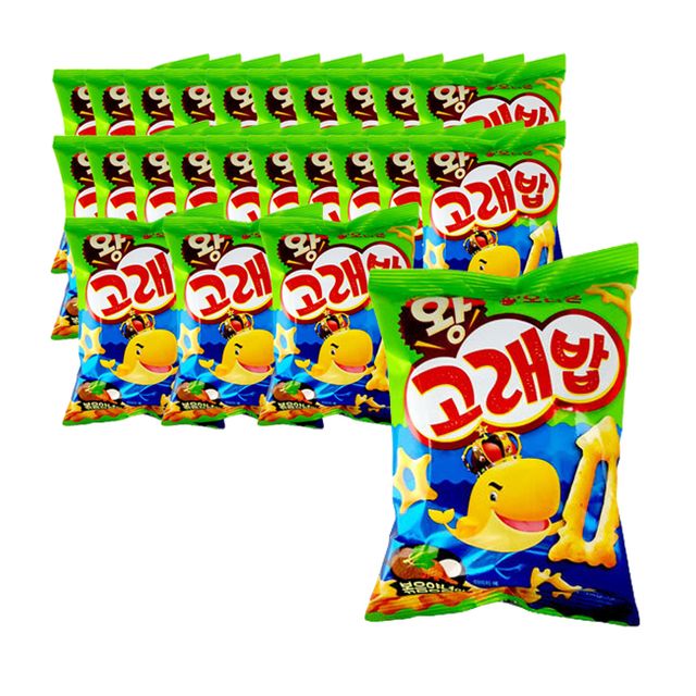 오리온 왕 고래밥 56g 24개 1Box 아이 사무실 간식