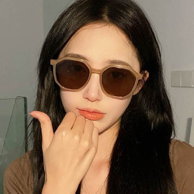 여름 패션안경 여자 남성선글 UV차단 색상 뿔