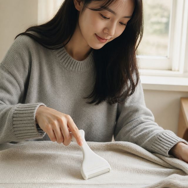 보풀제거기 니트 코트 가디건 의류관리기 세탁소용 휴대용 보푸라기제거기