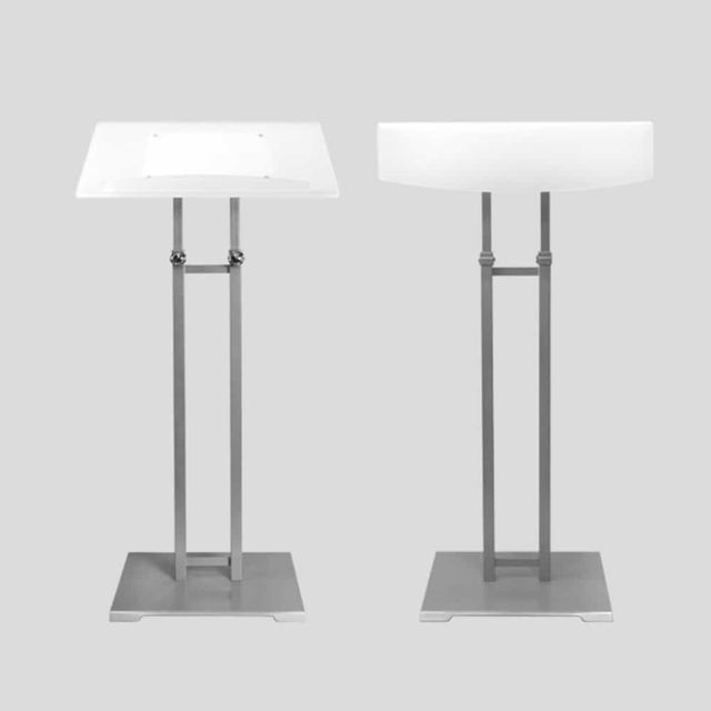 화이트 메뉴판거치대 520mm 카페메뉴판 매장입구