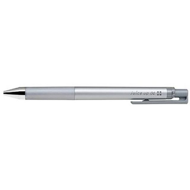 PILOT 쥬스업 0.4mm 실버 볼펜 1자루