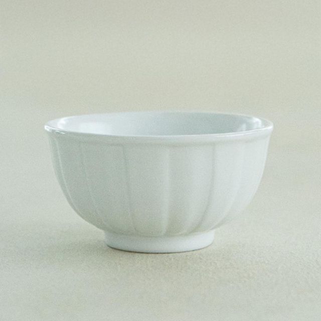 이천도자기 죽그릇 10.5cm, 백자기 대접 식기 세트