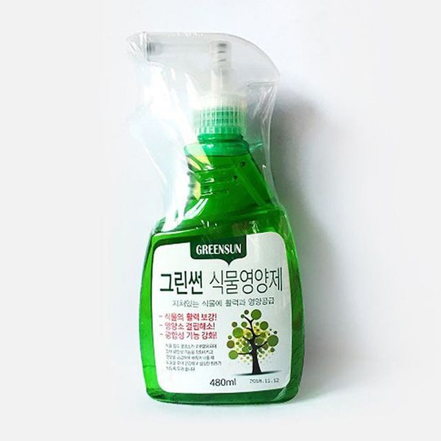 그린썬 식물 영양제 스프레이 480ml 2P 원예 텃밭