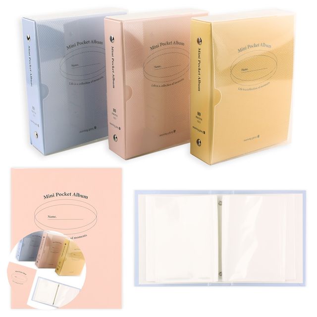 여행포토북 포켓식사진앨범 미니 포켓 앨범 1단 3X5 랜덤1개