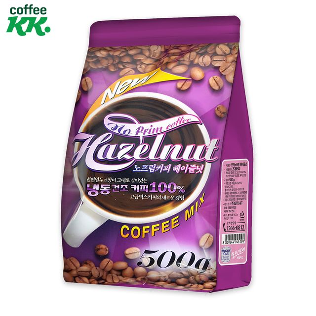 노프림헤이즐넛 500g 자판기용 커피믹스 헤이즐넛