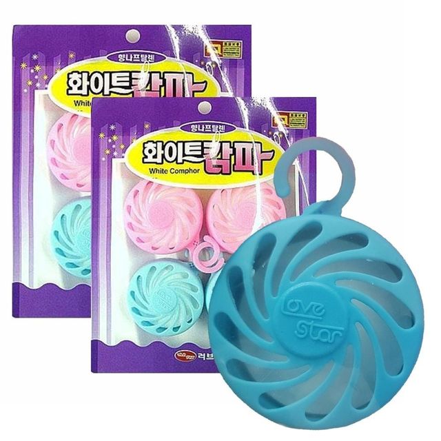 화이트캄파 향나프탈렌 8P 좀약 방충제 냄새 악취제거