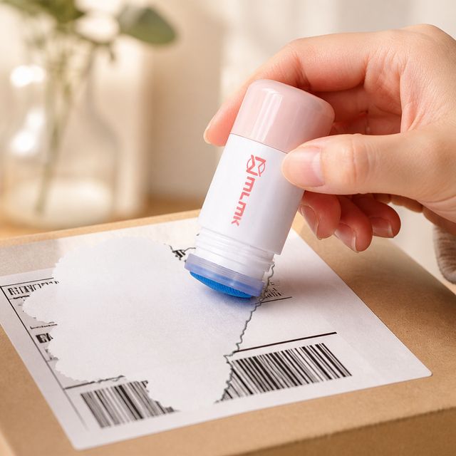 운송장 지우개 10ML 택배 커터기 개인정보 보안 도구