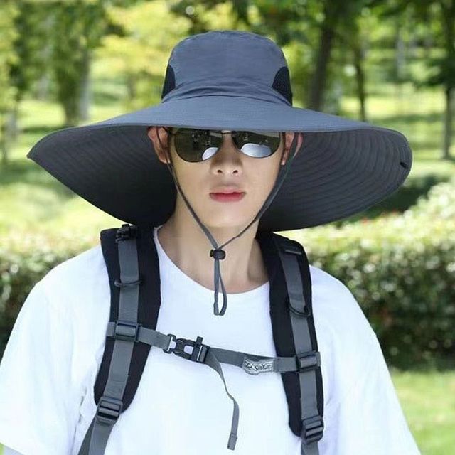초대형 와이드 챙 등산 캠핑 아웃도어 사파리 모자