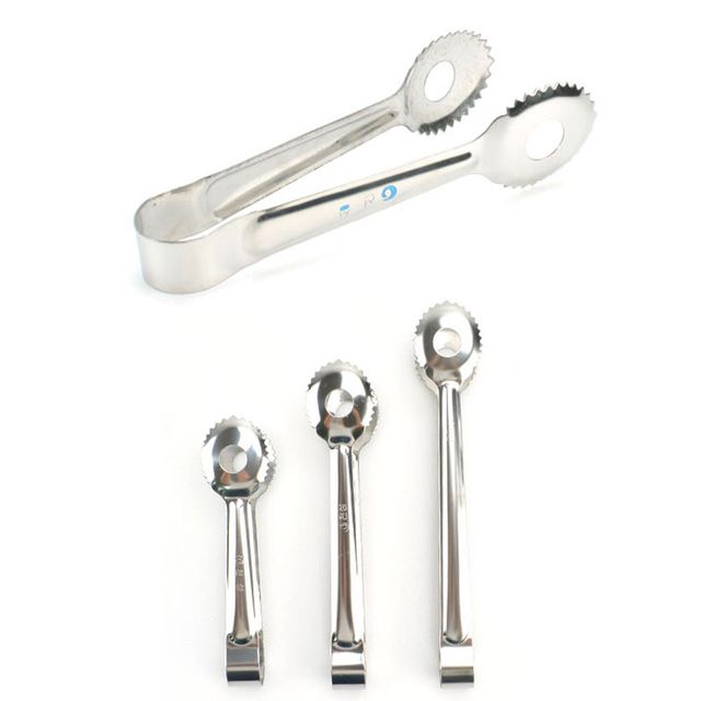 스텐 샐러드 야채 뷔페 얼음 집게 16.5cm 17호